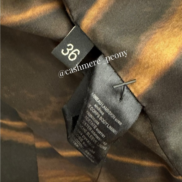 Barbara Bui Lambskin Leather Biker Jacket Size 36 - Picture 10 of 13